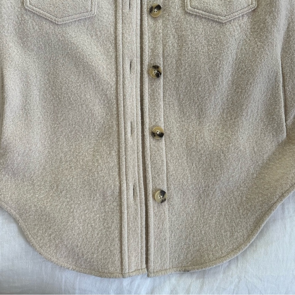 Aritzia Wilfred The Ganna Jacket in Heather Bone - Picture 11 of 16